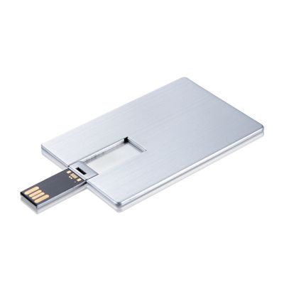 Aluminum Alloy Credit Card Biggest Flash Drive USB 32GB