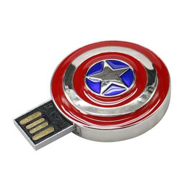 Wholesale Avengers USB 1GB Flash Disk Captain American Thumb Drive