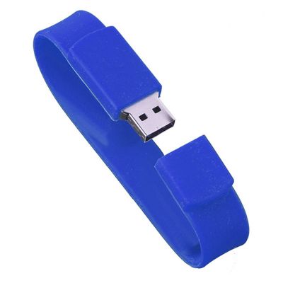 Silicone Bracelet USB Flash Drive 8GB Multicoloured Festival Gift